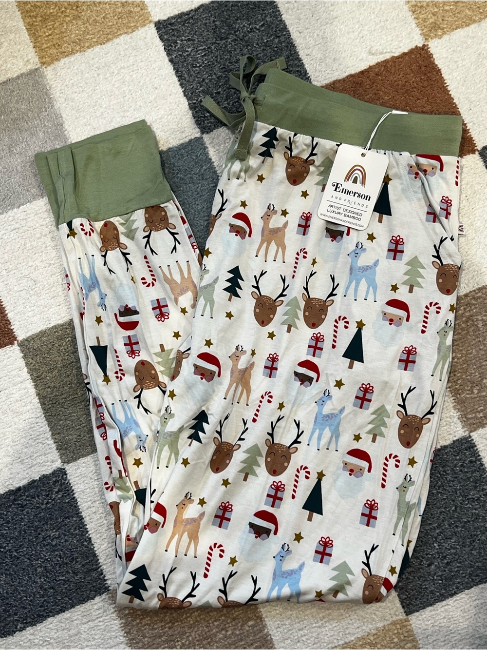 Emerson & Friends Women’s Holiday PJ Pants XL
